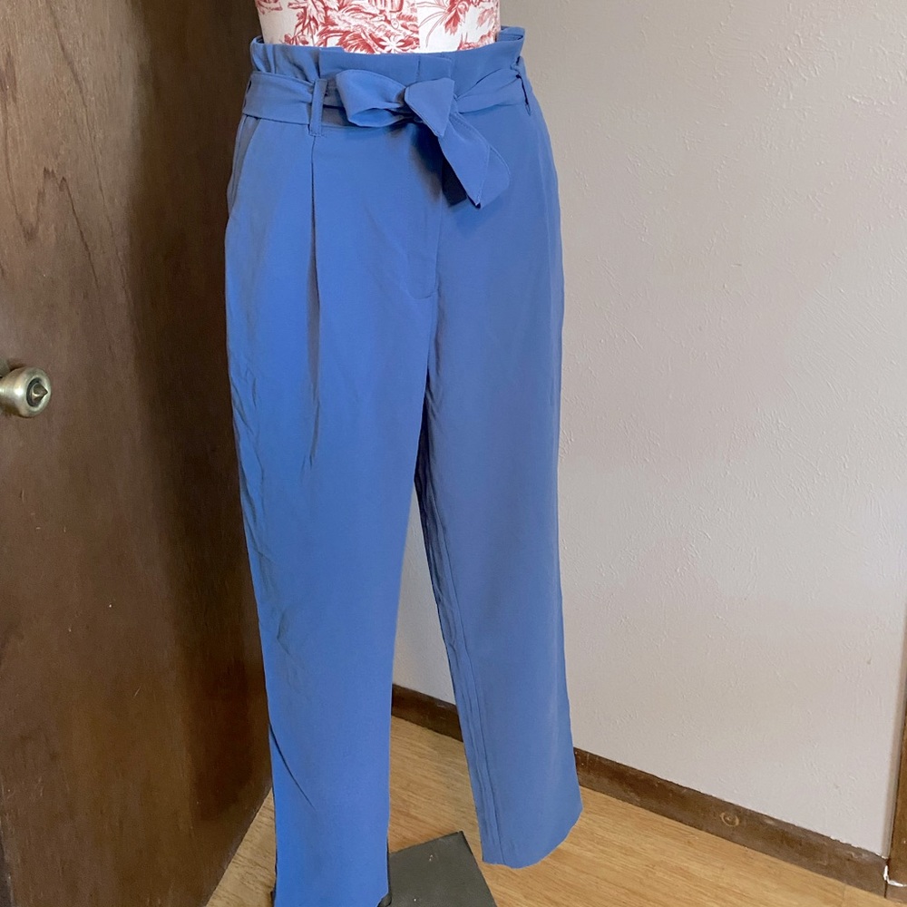 Paperbag waist pants